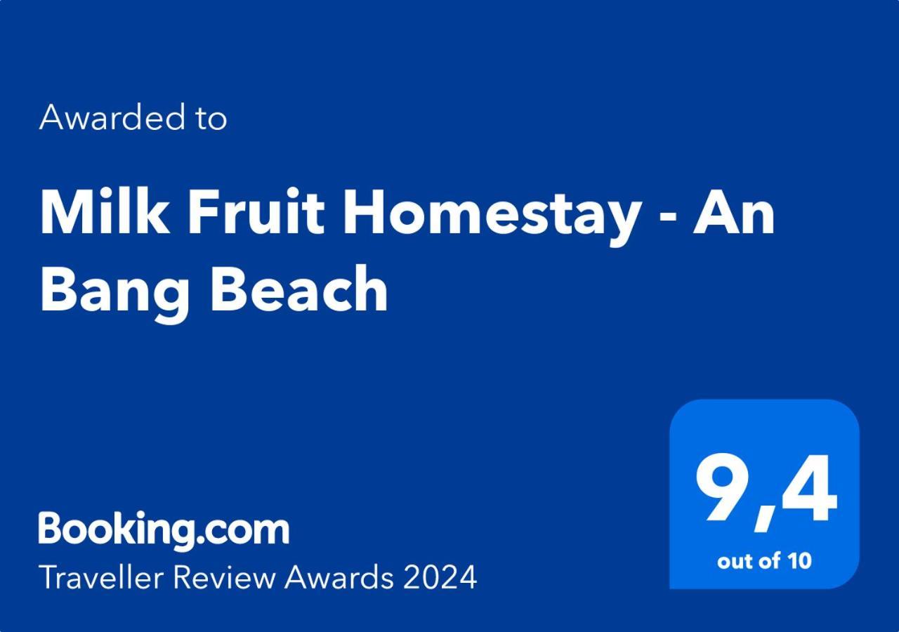 Milk Fruit Homestay - An Bang Beach Хой Ан Екстериор снимка